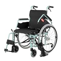 Amazon | 車椅子 軽量 折りたたみ アルミ製 介助ブレーキ付き